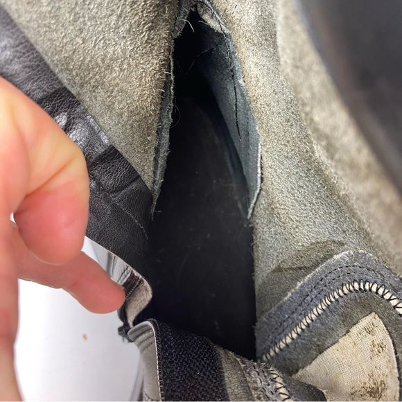 Steve Madden Vintage 90's Hott Leather Chunky Platform Ankle Boots - Picture 11 of 11